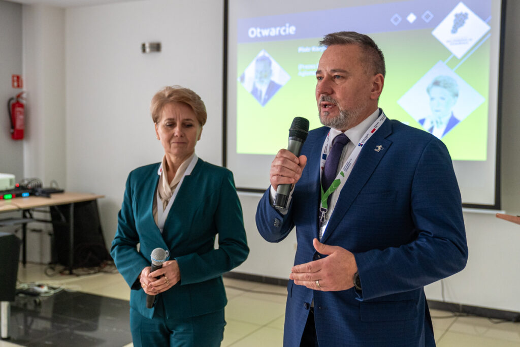 Katarzyna Fryza i Piotr Korytkowski Stowarzyszenie Aglomeracja Konińska