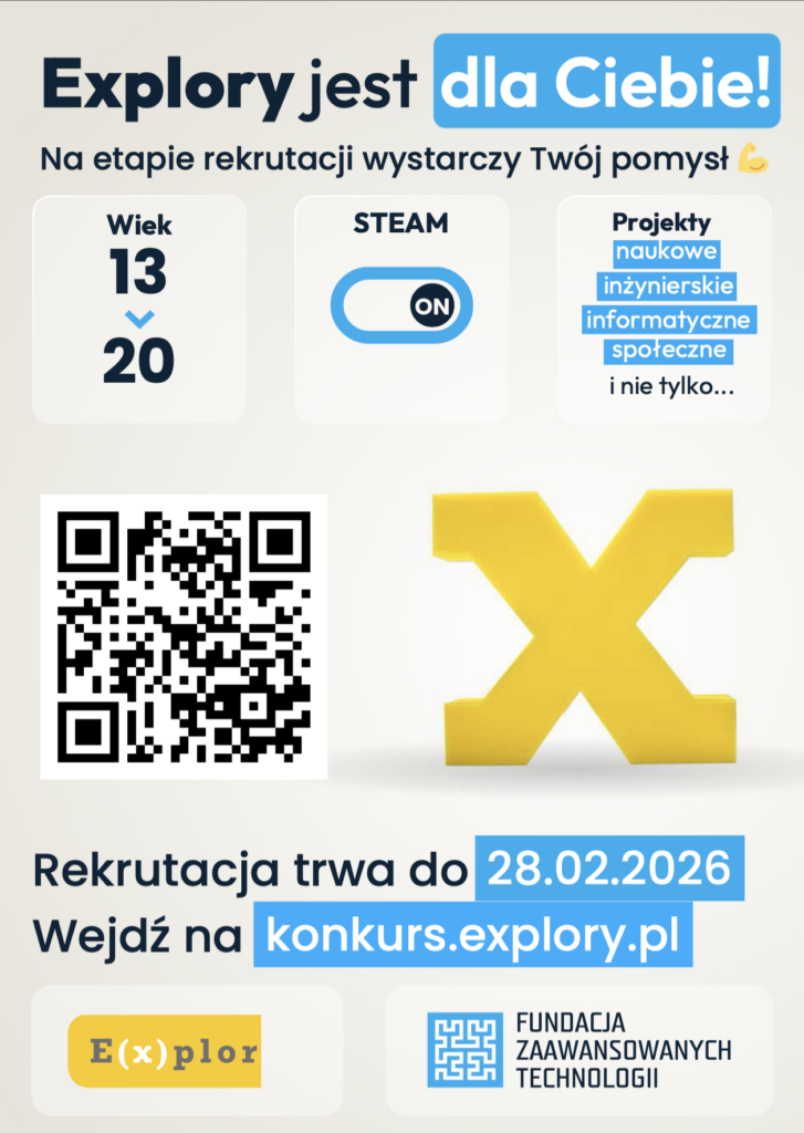 Konkurs Explory 2026