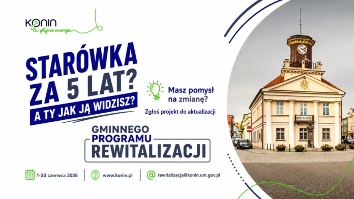 Starówka Konin rewitalizacja 2030 bg